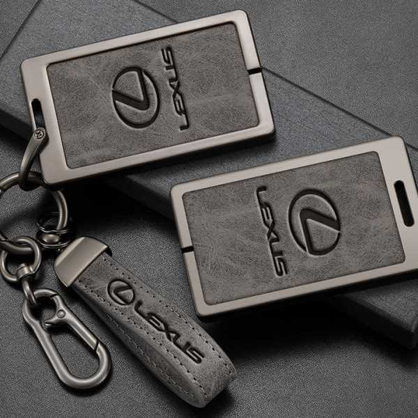 适用雷克萨斯卡片钥匙套LS汽车包ISCTGS车nx200esrx300hlx570皮扣