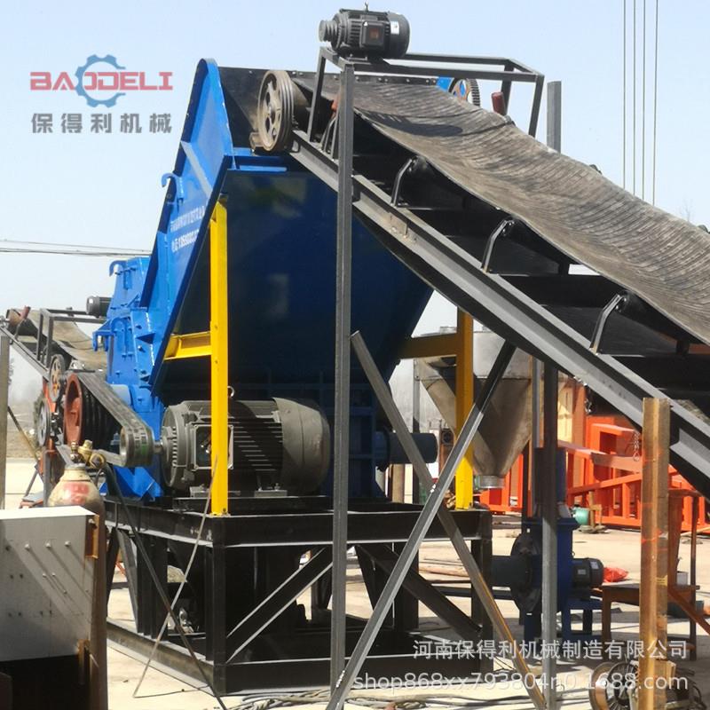 摩托车发动机缸破碎机废铝机铸件粉碎机铝外壳破碎机