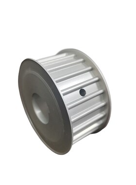 同步轮同步带轮AT10同步轮电机皮带轮圆弧铝合金同步轮45#小模数