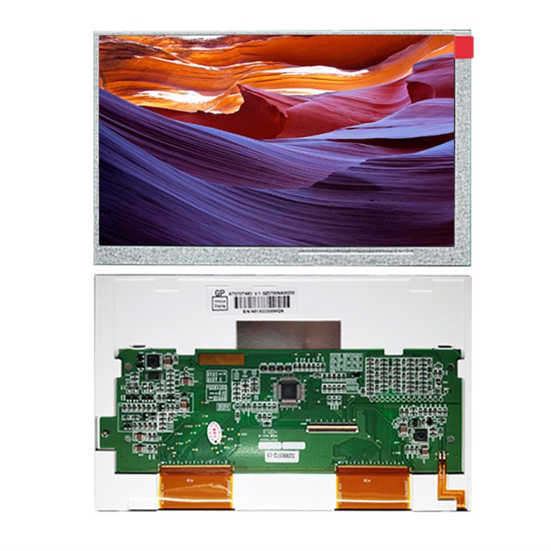 7寸 40Pin 800*480 工控显示屏AT070TN83 V.1 EK6709 液晶屏
