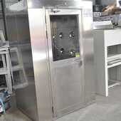 304不锈钢风淋室 人双吹风淋室彩钢板风淋室双吹风淋通道现货