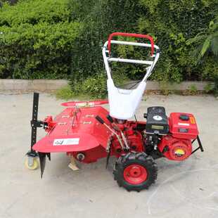 大马力旋耕翻土犁地开沟机 农用多功能田园管理机自走四驱微耕机
