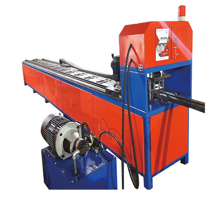 现货厂促庆成 自动槽o钢冲孔机 光伏支架C型钢数控打孔机 角钢切