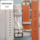 Fit3 真皮表带珍珠白手拨款 GT2 适用华为Watch pro同款 时尚 20mm