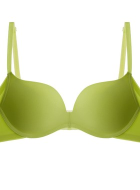 大码光面无痕美背内衣女胖mm大胸聚拢收副乳防下垂2024新款文胸罩