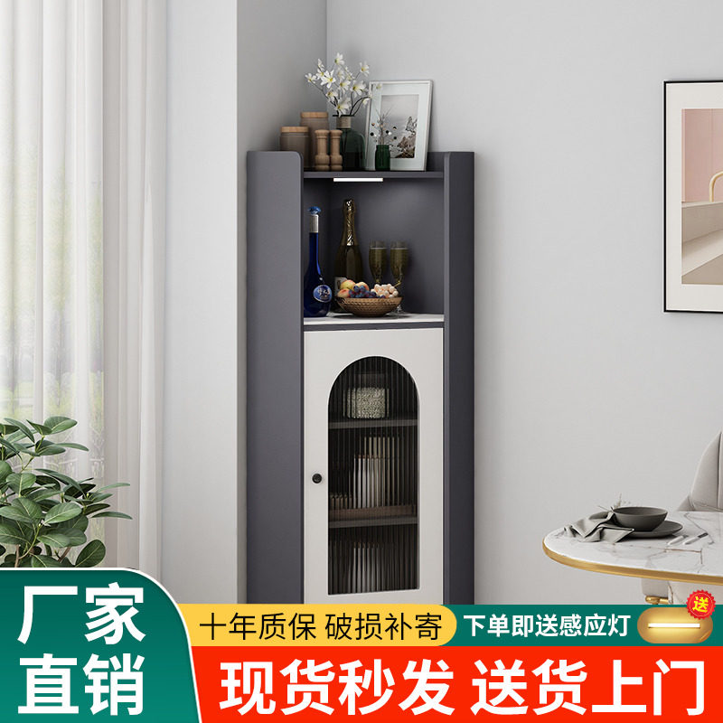 角柜转角柜三角形墙角柜客厅沙发拐角置物架卧室靠V墙收纳柜拐角