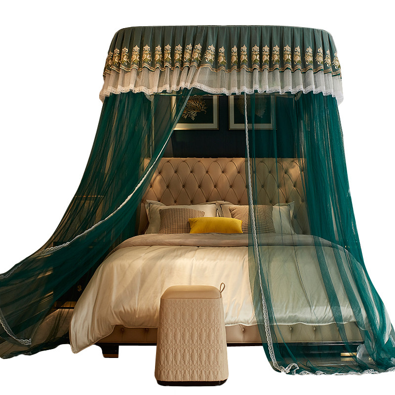 导轨蚊帐U形U型轨道家用1.5米伸缩1.8m床2公主风蚊帐欧式加厚支架