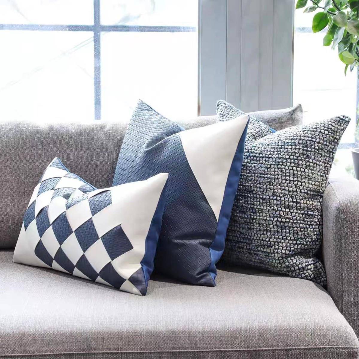 样板房抱枕轻间奢简约YVD现代软装沙厅靠垫发客方枕样板酒店抱枕