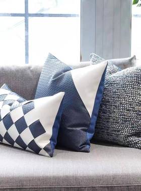 样板房抱枕轻间奢简约YVD现代软装沙厅靠垫发客方枕样板酒店抱枕