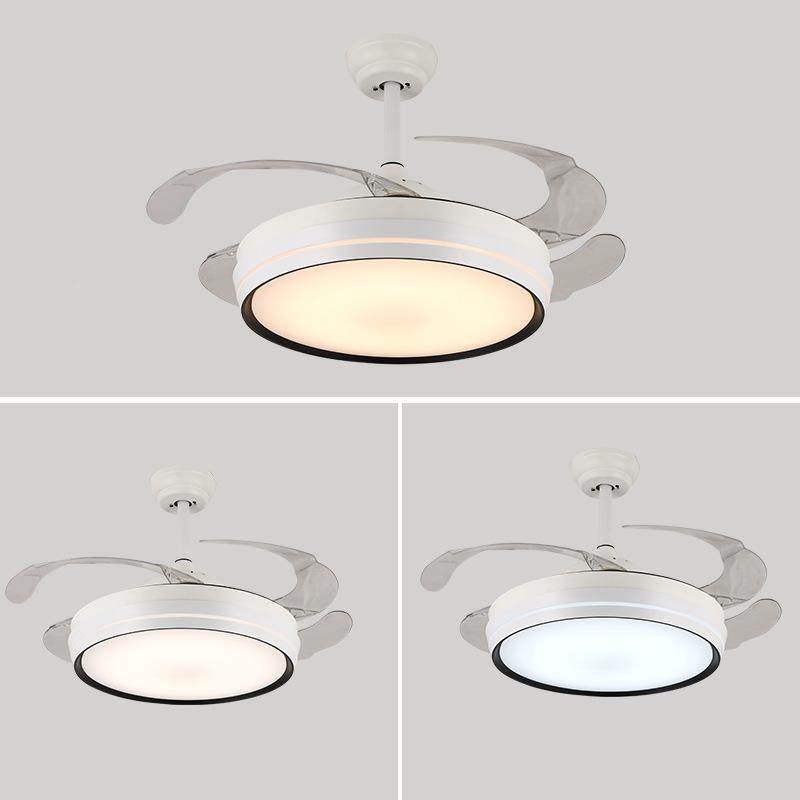 42寸扇48风扇灯现代简寸约静HFYF-106音客吊灯厅家用餐厅卧室led,家装灯饰光源,风扇灯,淘宝优惠券,粉丝福利购,淘宝优惠卷