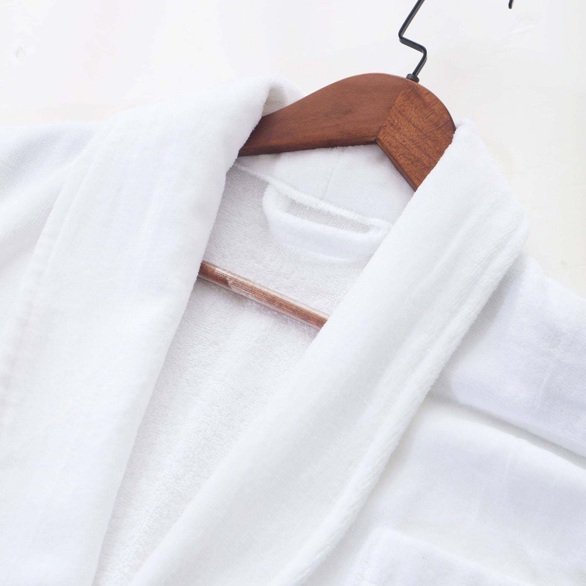 浴袍睡袍浴衣纯棉加厚毛巾料成人全棉吸水速干长款男女款秋冬酒店