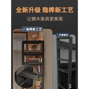 桌面书架洞洞置架学习书桌多物板层收纳上架电脑MHF桌上整理架电