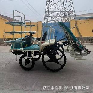 油插乘坐式高速水稻QFZ插秧机6式-8行水稻精准种植机自走汽水稻秧