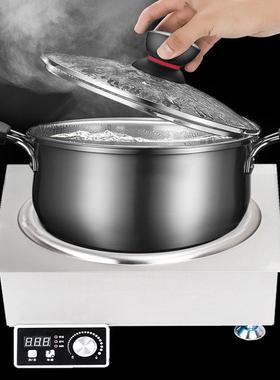 入式用电磁炉炒灶5面000W大功商率爆炒煮汤WM-QA3.5酒店厨房凹方