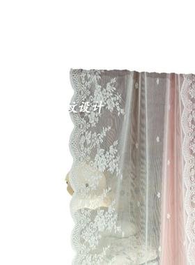 学生宿舍遮挡帘上下铺强遮AL100373光帘女寝蕾丝床纱蚊帐U铺室型
