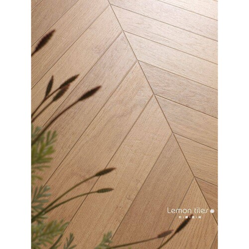 kt木纹砖鱼骨拼木纹砖600x1200日式原木风法式复古客厅餐厅防滑地