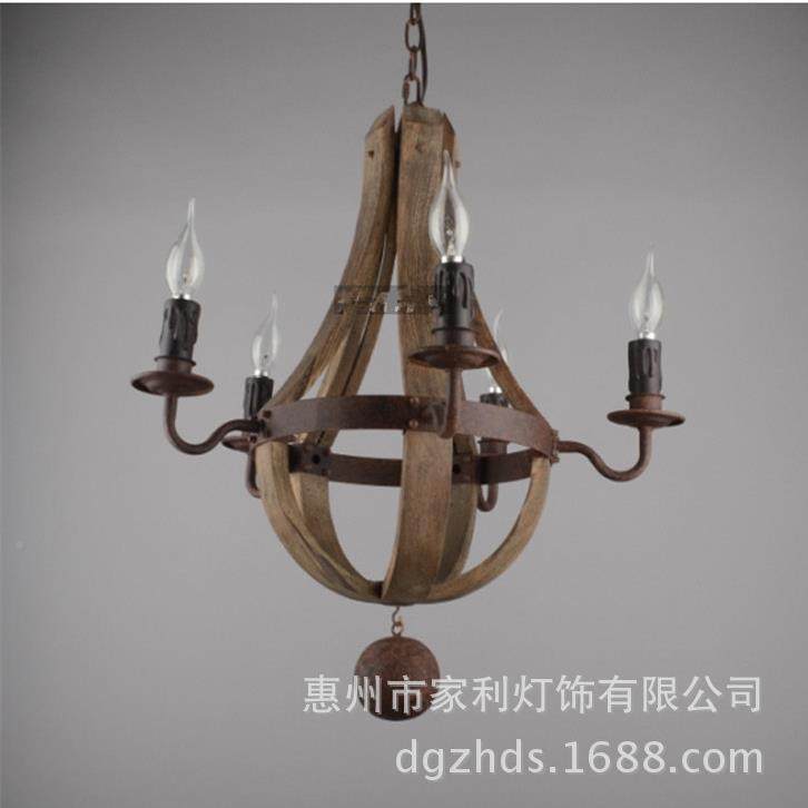 跨境货源美式木乡村古典吊灯后现艺代铁艺JL087复古客厅灯厅怀旧,家装灯饰光源,智能吊灯,淘宝优惠券,粉丝福利购,淘宝优惠卷