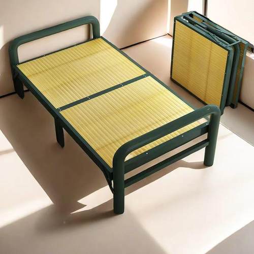 午折休收纳便捷人午睡家用成人床床叠办公室出租屋竹板床陪护见详