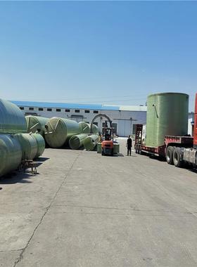 40立方机水械缠绕玻钢化璃粪池、隔油池、蓄、池污水QAC处理池