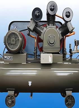 铭科 4kw3相3800.6/12.5活塞式空压机配件 上气速度快 化工厂用