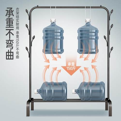 架易衣柜挂衣架舍出租房布艺衣YX21721服架简家用铁宿子卧室收纳