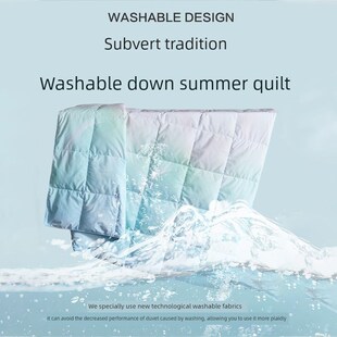 轻薄夏季95白鹅绒夏被羽绒空调被夏凉被羽绒被春秋被芯薄被子