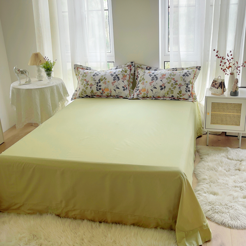 定做订制100%全棉榻榻米床单纯棉布被单1.8米拼接床2.4大炕单3米8