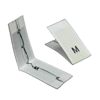 斜纹缎面服装织唛i主唛领标尺码标对折标定制LOGO窗帘布标刺绣标