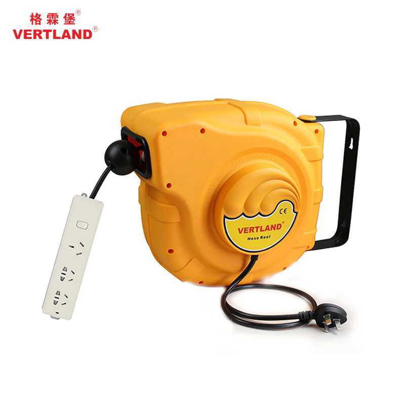 格霖堡 GDT300A 自动伸缩卷管器 电鼓绕线器 车间工厂专用25-30米