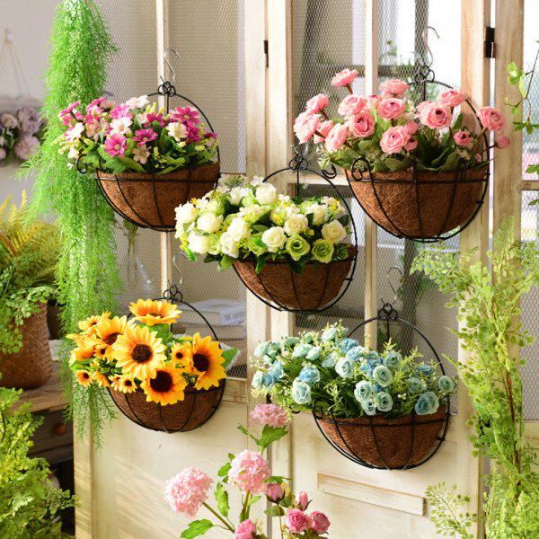 创意墙面房间壁挂花篮客厅卧室墙壁墙上装饰花架挂件墙壁网红餐厅