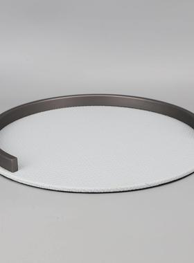 欧式金属托盘样板房样品屋展示中心卧室客厅书房饭厅电视柜软装饰