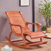 实木摇椅大人家用休闲逍摇椅老人客厅椅子午睡椅阳台躺椅懒人原木