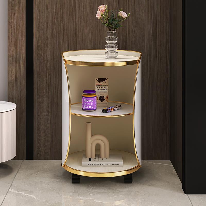 沙发边几轻奢感2025新款客厅可移动小茶几现代简约收纳储物柜