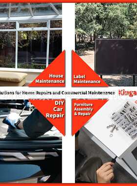 252pcs不锈钢美制外六角螺丝套装1/4螺丝盒装5/16六角螺钉3/8螺栓