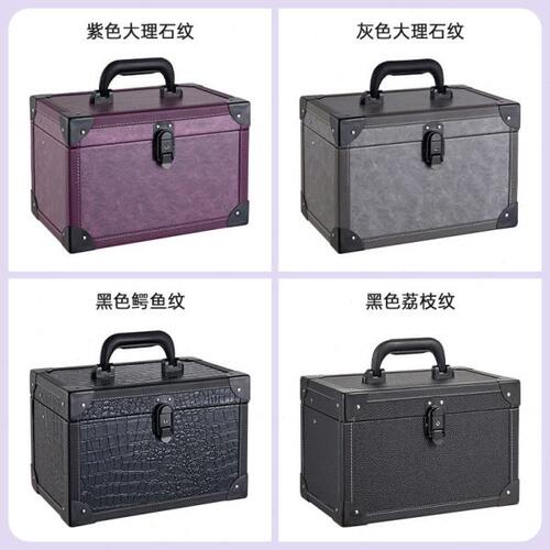 高档会所沐足店足浴足疗采耳美容祛斑手提式技师上钟收纳工具箱子