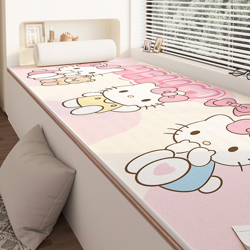 地毯卧室床边f毯客厅2025新款高级轻奢感家用地垫床前飘窗房间地