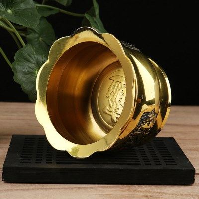 纯铜家用室内烧香炉供佛供奉插香大号线香炉香莲花香炉宣德炉,家居饰品,香薰炉,淘宝优惠券,粉丝福利购,淘宝优惠卷