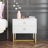 简约现代床头柜卧室储物柜收纳铁艺小柜子钢琴烤漆整装 简易床边柜