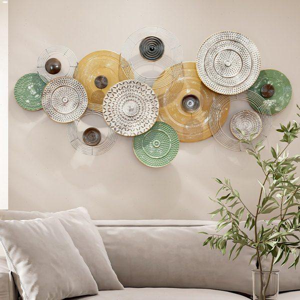 创意复古客厅沙发背景墙装饰挂件餐厅墙面壁挂轻奢卧室过道墙饰,家居饰品,壁饰,淘宝优惠券,粉丝福利购,淘宝优惠卷