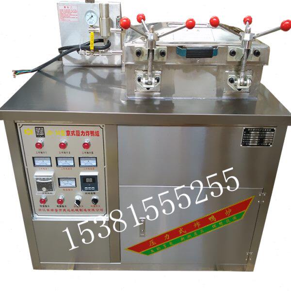 电热压力炸鸭炉锅豪华京式炸鸭炉炸鸡炉爆烤鸭炉节能燃气炸鸭炉