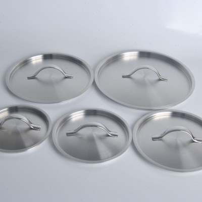 18/10不锈钢盖子汤锅盖子下沉式锅盖合适16-18-20-24-26-28cm