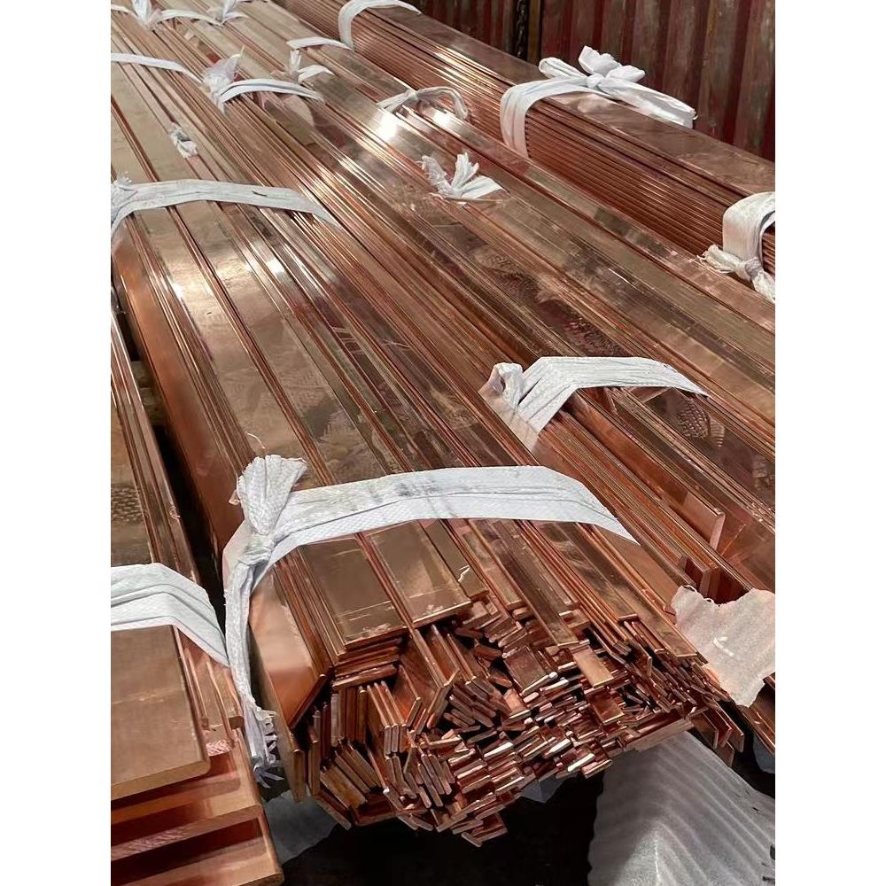 紫铜排接地汇流红铜排空开连接排接线地母导电铜排镀锡铜条武汉