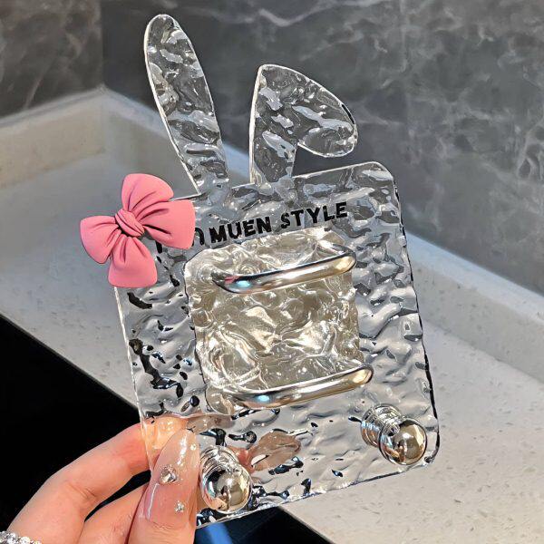 轻奢亚克力卫生间梳子置物架壁挂免打孔头绳皮筋发箍发圈收纳挂钩