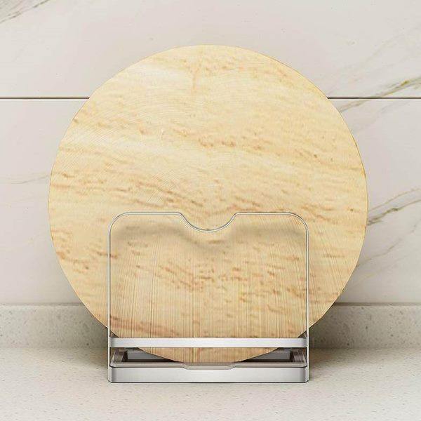 304不锈钢厨房砧板架家用菜板收纳盒多用案板锅盖沥水整理置物架