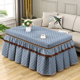 电炉罩烤火桌子罩长方形桌布套新款加厚加绒茶几火架被罩裙摆冬季