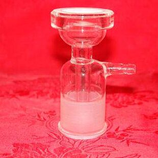 砂芯玻璃过滤装置 抽滤头 单联溶剂过滤器250ML 500ml 1000ml单杯