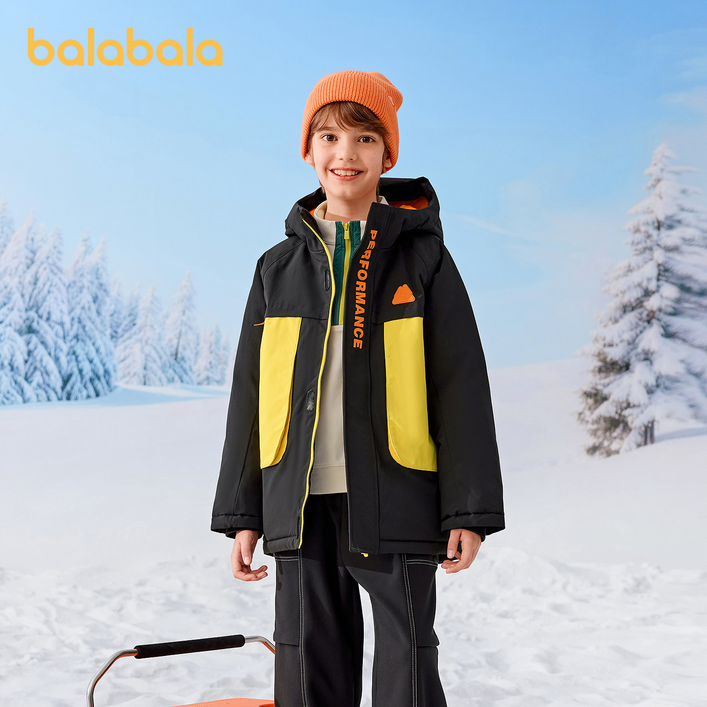 巴拉巴拉balaOne童装男童羽绒服
