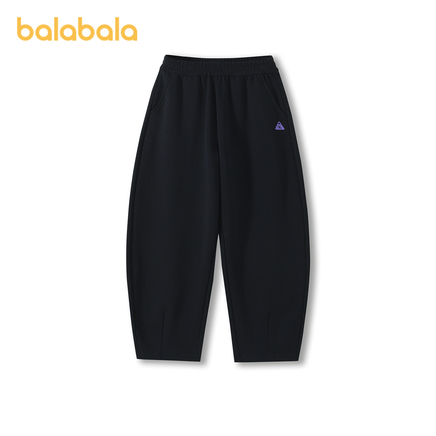 【balaOne】巴拉巴拉儿童长裤男童2026秋装新款弯刀裤子时尚百搭