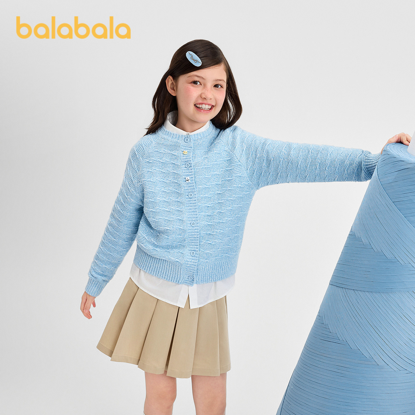 巴拉巴拉balaOne儿童毛衣女毛衫