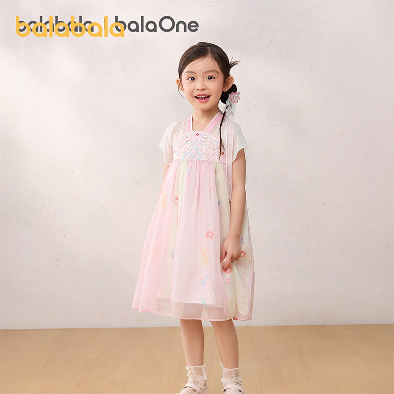 巴拉巴拉balaOne国风汉服襦裙